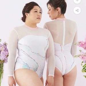 Cloud and Victory Pearl leotard